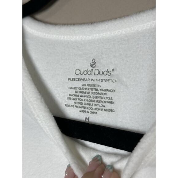 Cuddl Duds Fleecewear With Stretch LOT - Black And White Women’s Medium - Picture 4 of 11